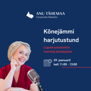 Kõnejämmi harjutustund Anu Tähemaa